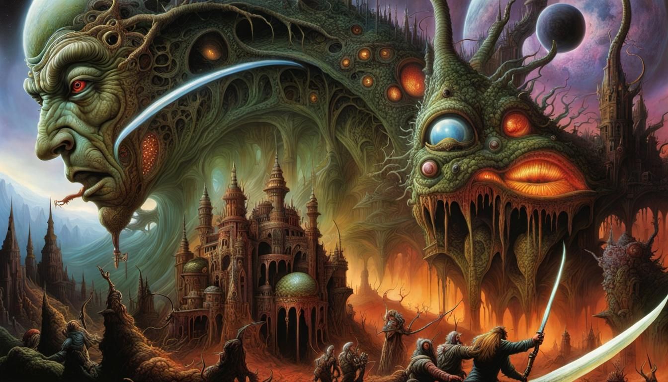 Infected Wound: A Horror Art Masterpiece