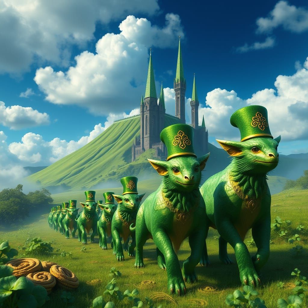 Emerald Isle Celebration in Fantastical Style