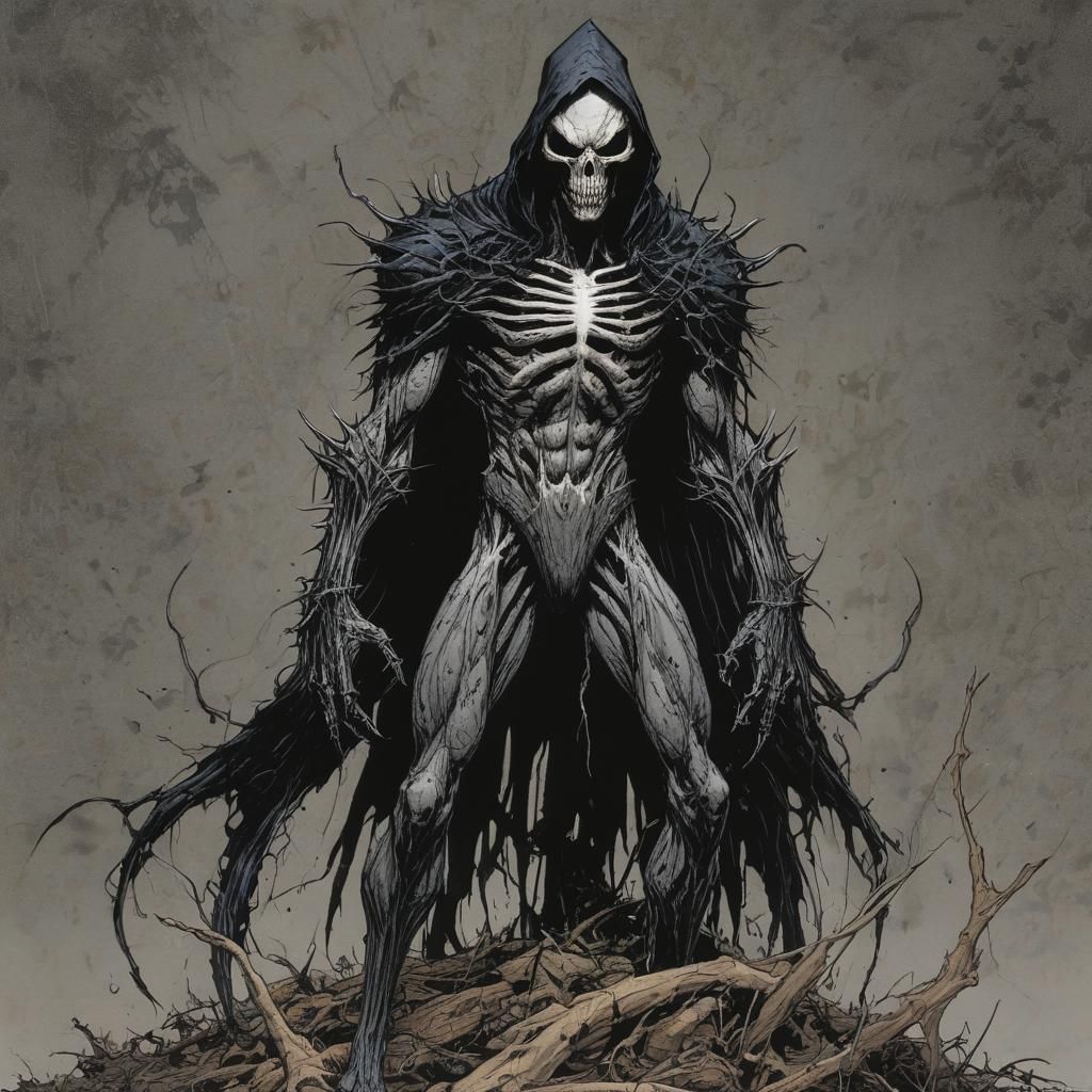 Grimdark Comic Book Art