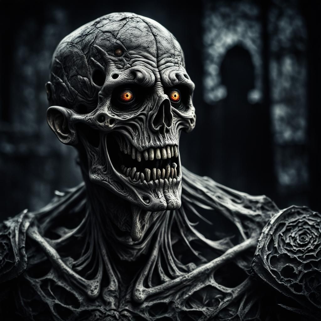 Horrifying Spooky Presence in High Definition