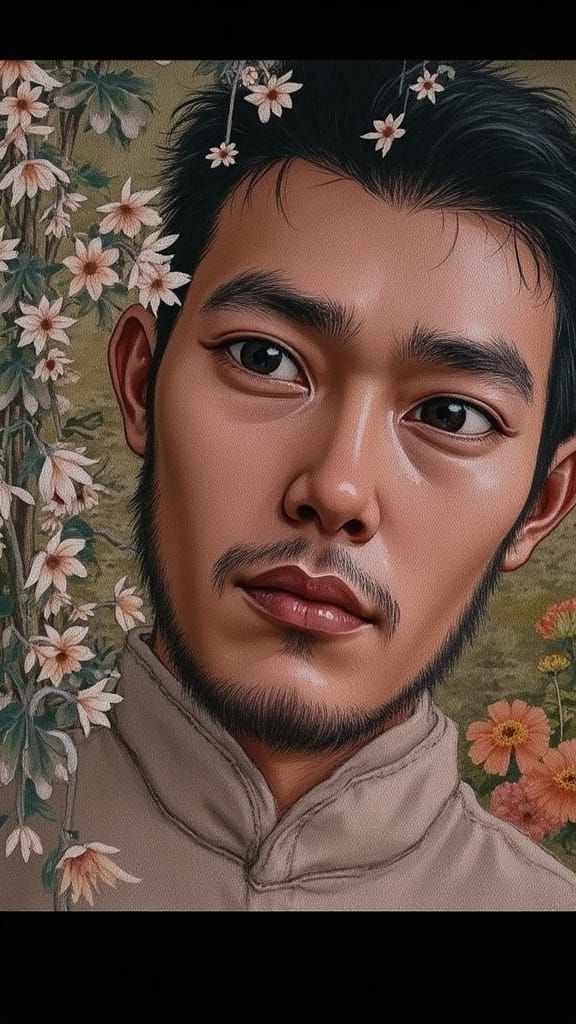 Whimsical Ghibli-Inspired Japanese Countryside Landscape