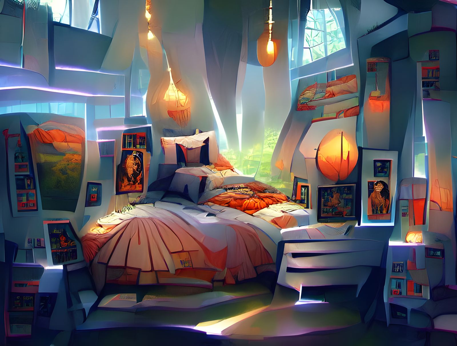 Sci-Fi Bedroom