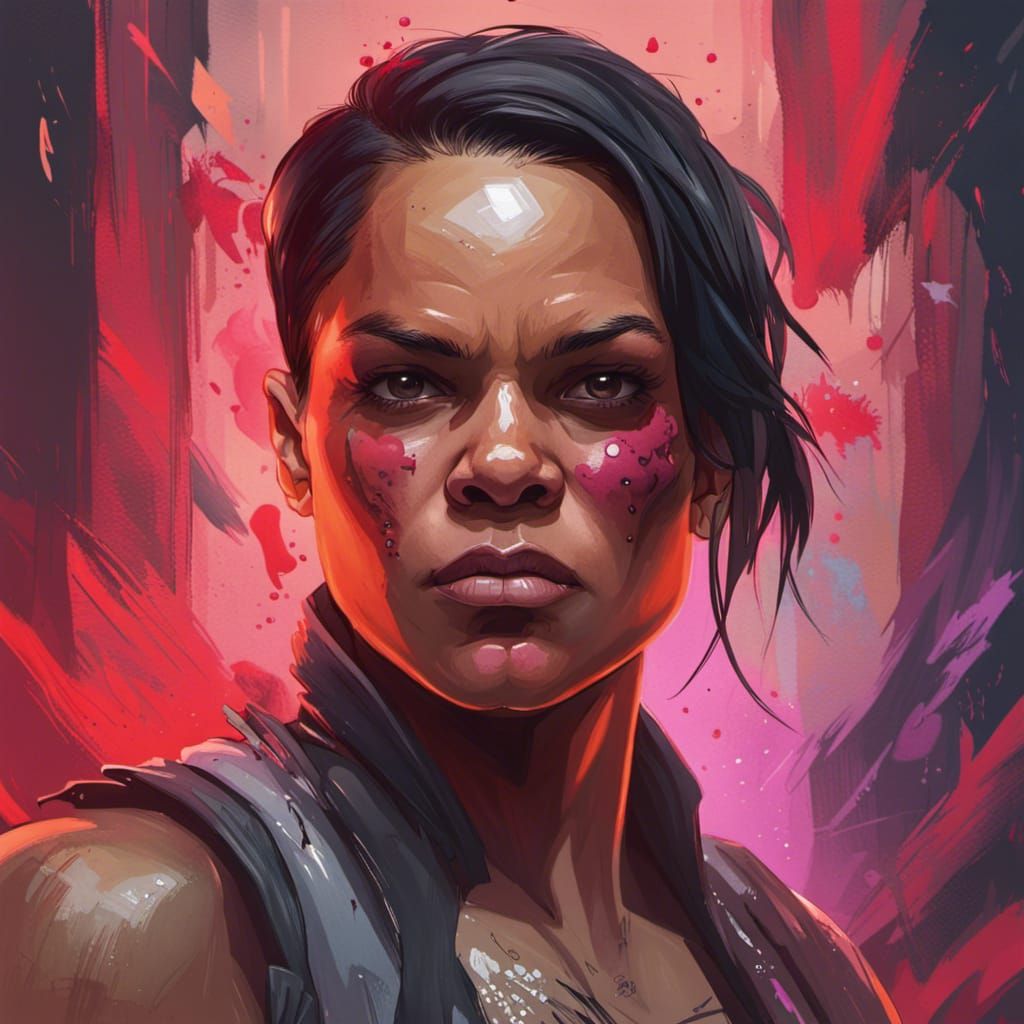 Emotional Amanda Nunes (ART) #1