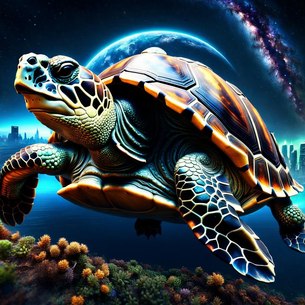 Space turtle