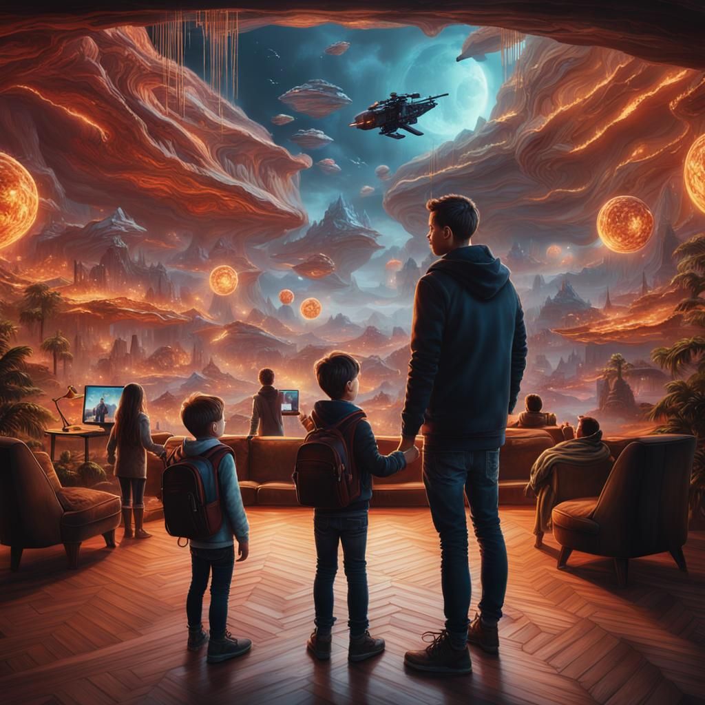 Influencer Family Meetup: Digital Matte Painting