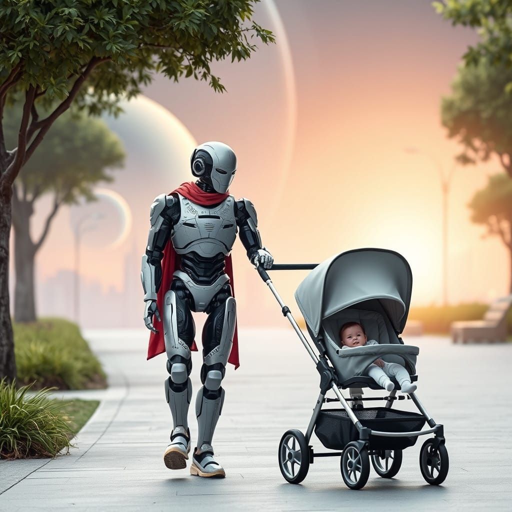 Father and Son of Tomorrow's World