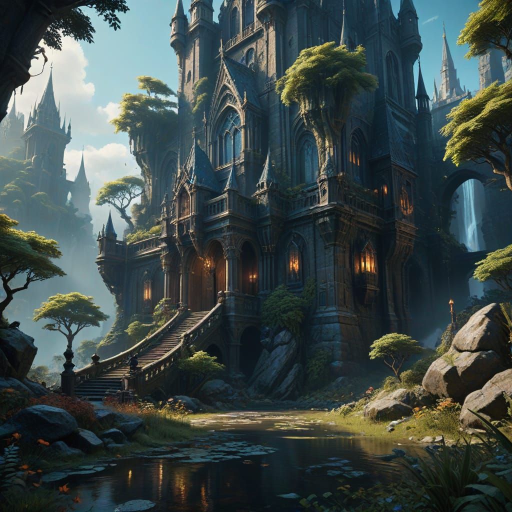 Fantastical World Unveiled in Vibrant Detail