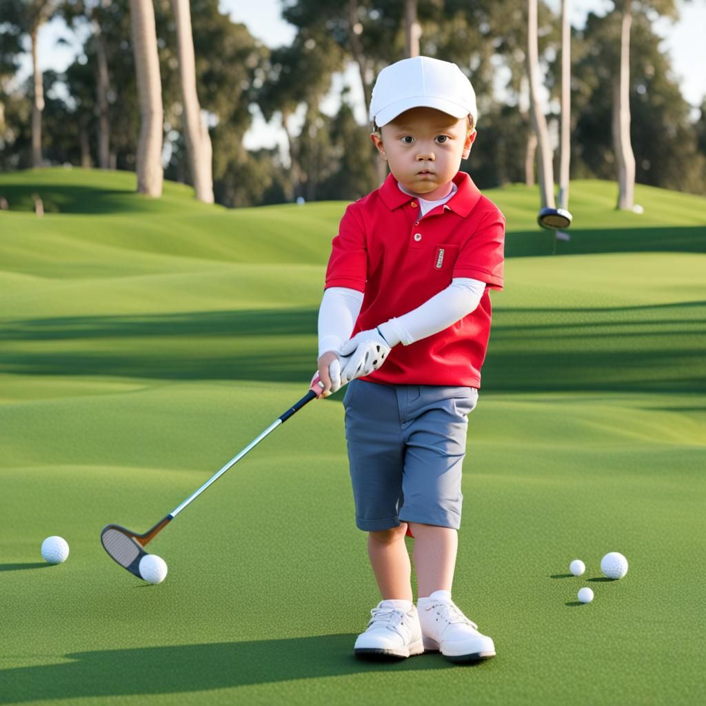 Mini Clone Golfing Action