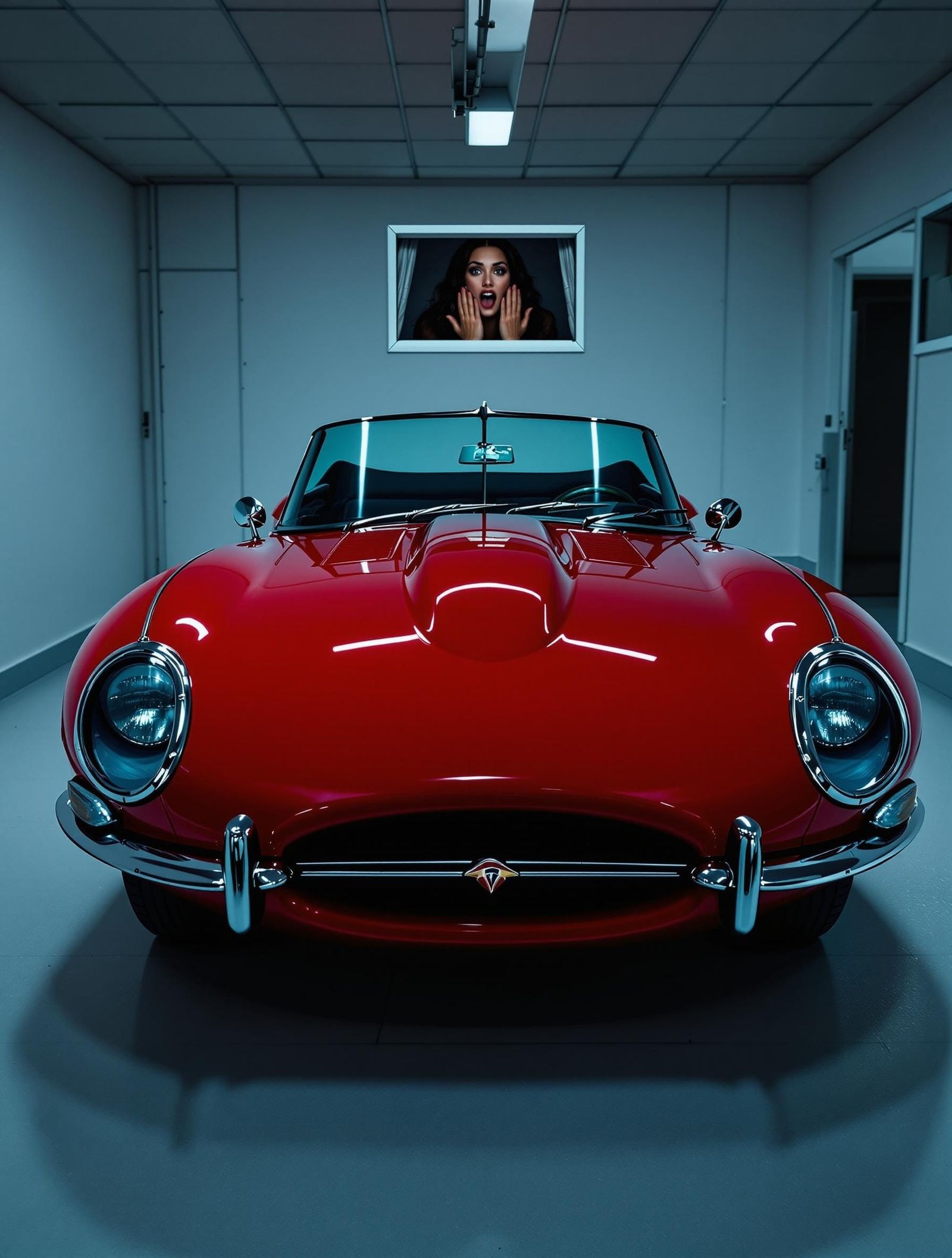 Sinister Garage: Jaguar E-Type in Ultra-High Resolution