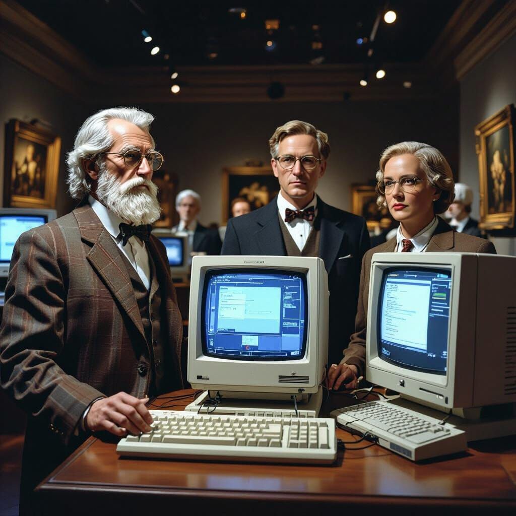 Wax Museum of Computer and Internet Pioneers