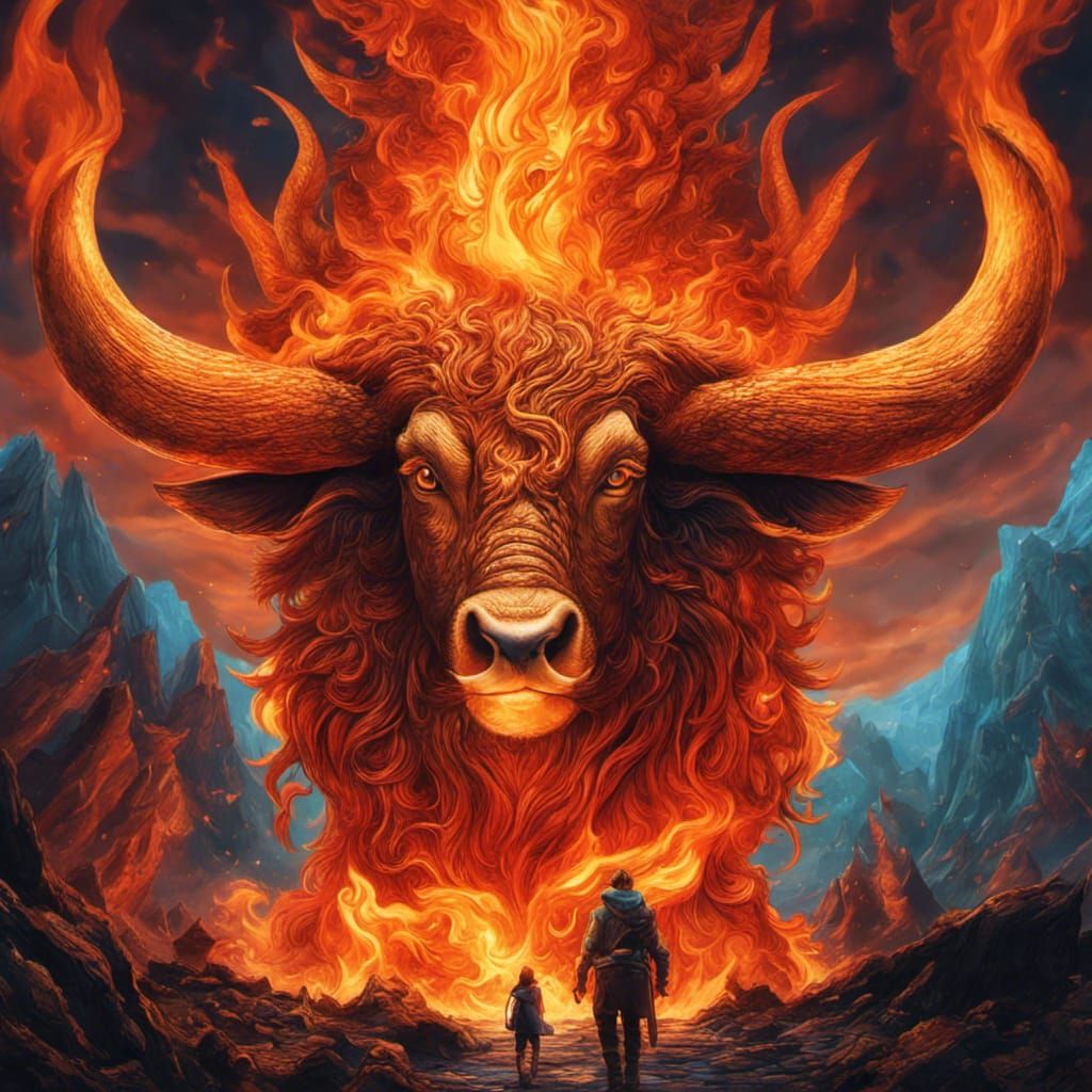 There brands were still on fire, there hooves were made of steel