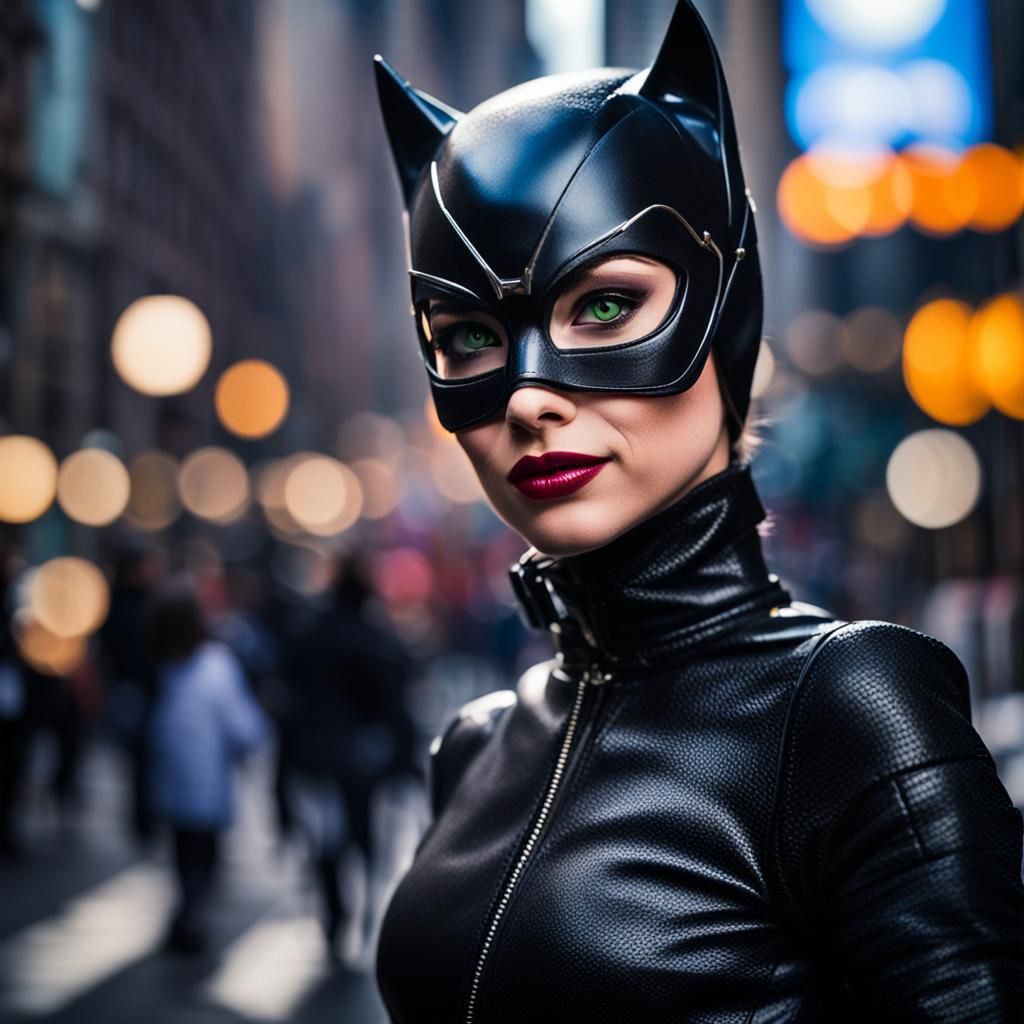 Catwoman in New York: Professional Photography