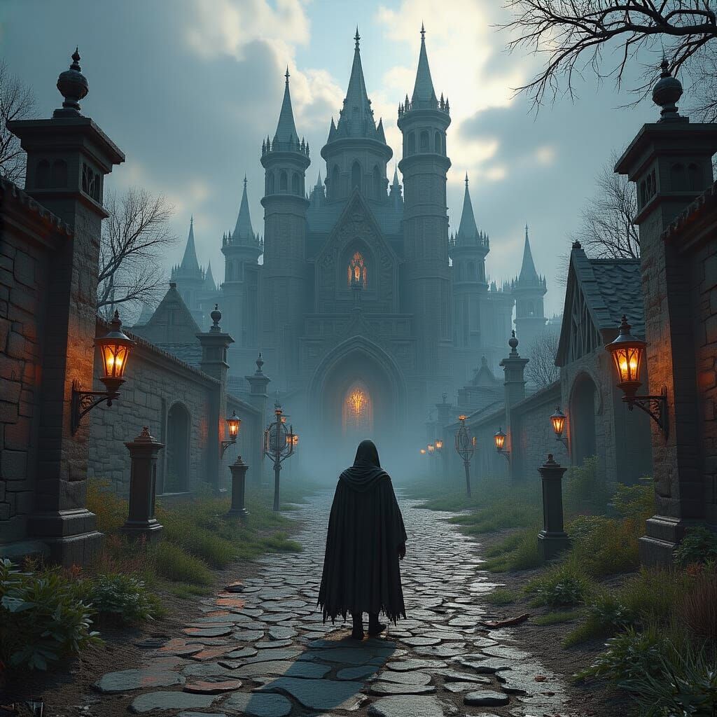 Grimdark 3D Game Cinematic Graphics in 8K