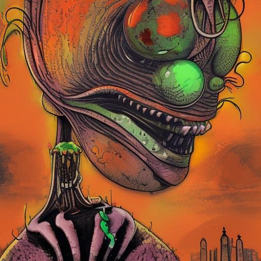 James and the Giant Peach: Surreal Concept Art