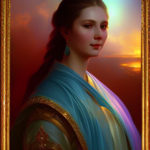 a portret of a mother regent in the renaiscance period