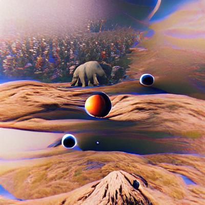 Planet of Giants: An AI Interpretation
