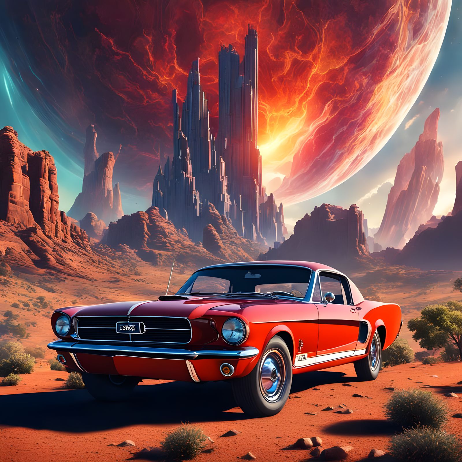 neon laser iridium prism spectrum, Lightning crashin...