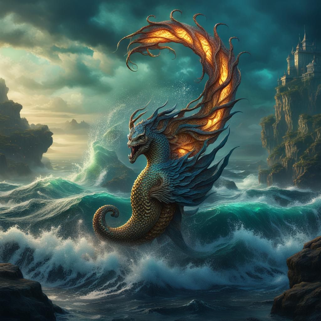 Enchanting Siren of the Deep Sea