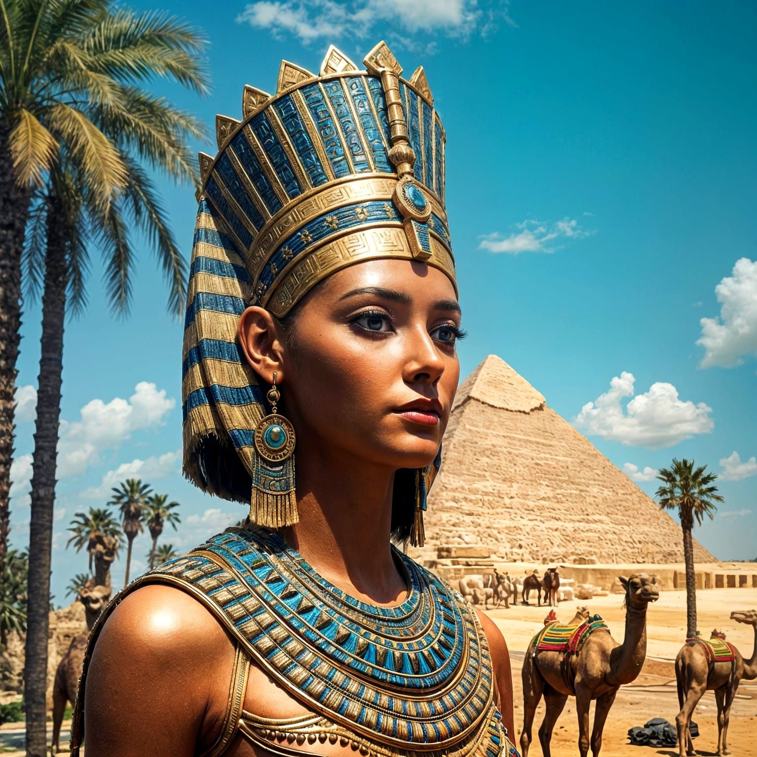 Ancient Queen Reigns Over Egyptian Desert