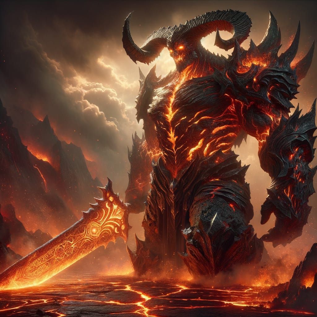 Mighty Zorathis Dominates a Blazing Volcanic Battlefield in ...