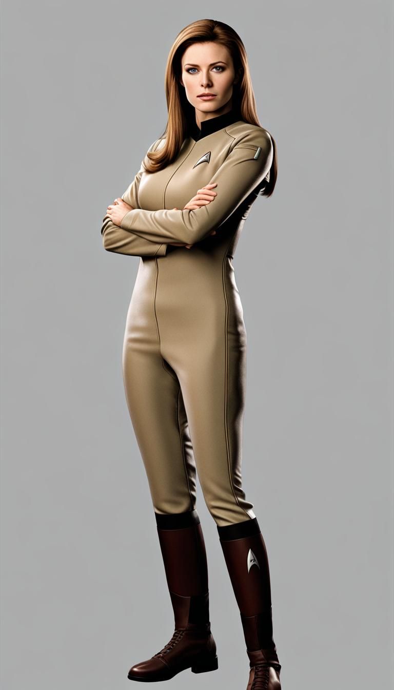 Young Woman as Star Trek Lieutenant Savic