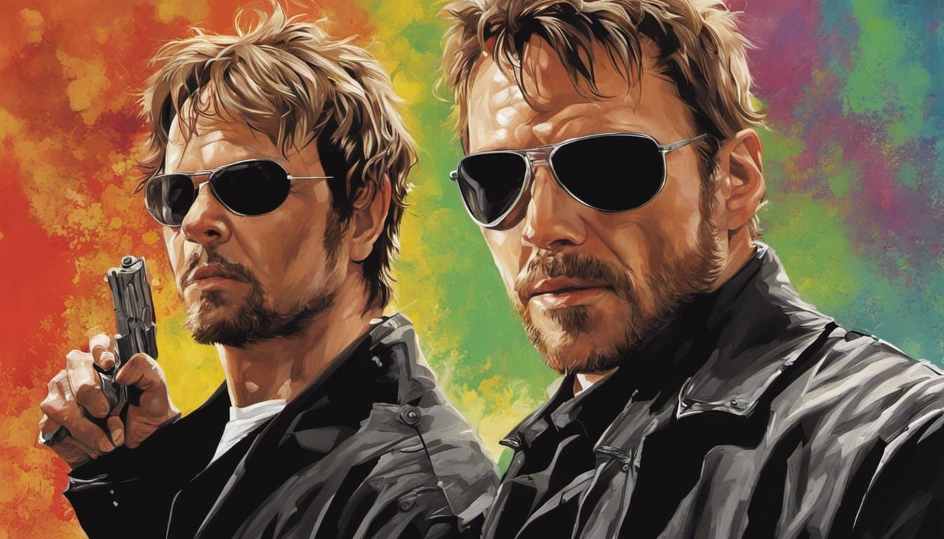 Hyperrealistic Boondock Saints Concept Art