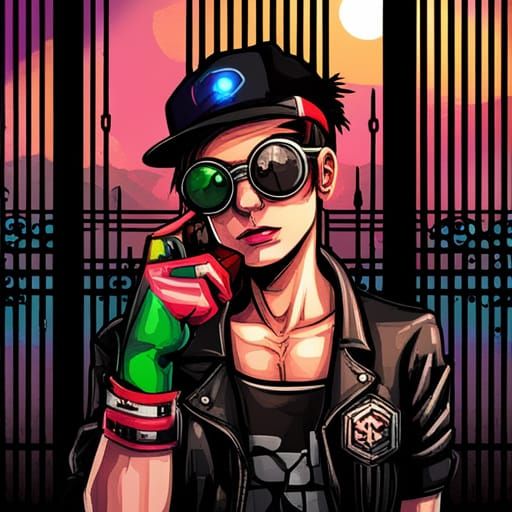 hyperpop cryptopunk #006