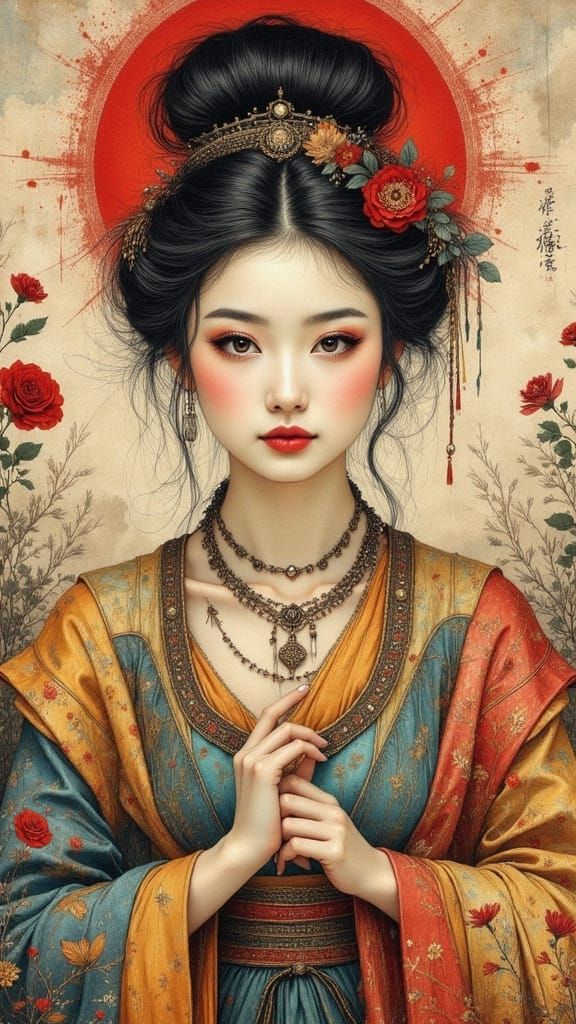 Portrait of a Chinese Woman, 18th-19th Century