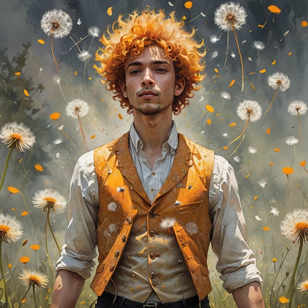 Dandelion man