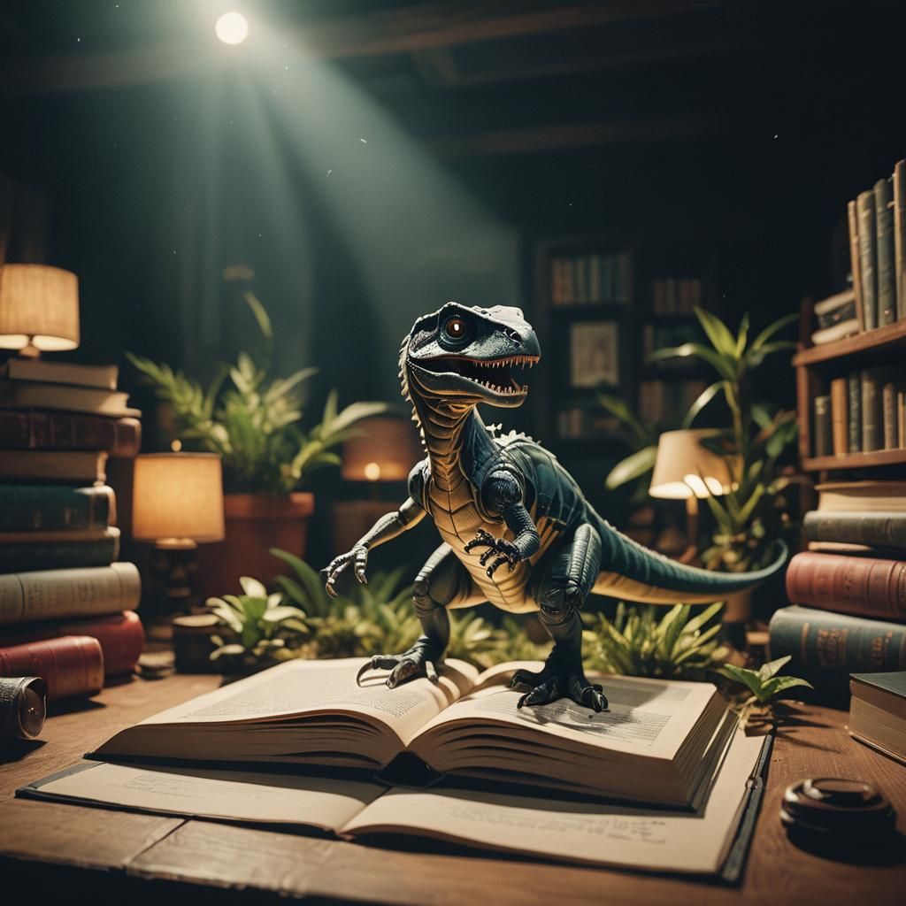 Cinematic Pop-Up Books: A Film Still