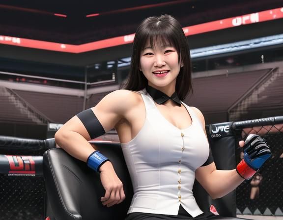 Korean Headmistress Embraces UFC Stadium Life