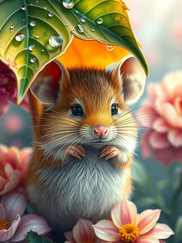 "Wee, sleekit, cowrin, tim'rous beastie, O, what a panic's i...