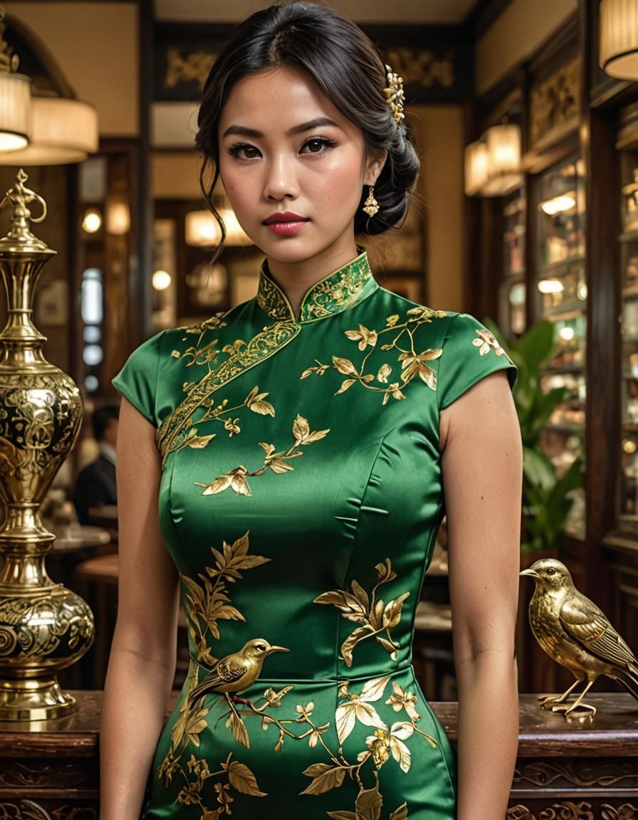 Oriental Emporium Portrait of Indonesian Woman