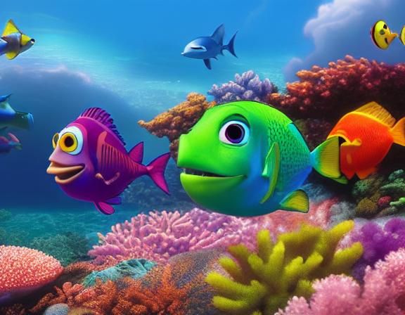 Open Ocean Pixar, Disney, concept art, 3d digital art, Maya ...