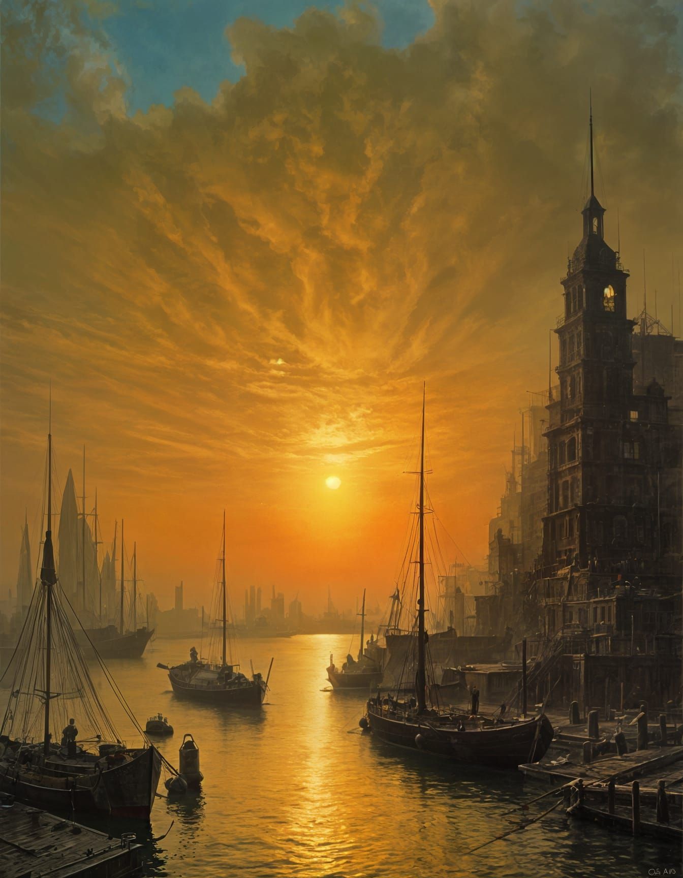 Ancient harbour awakening