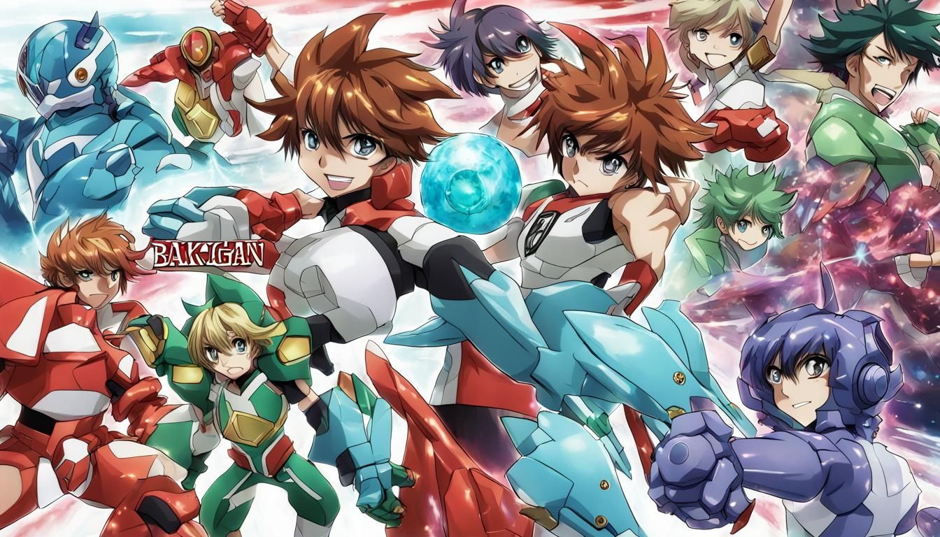 Bakugan Battle Brawlers in Anime Style