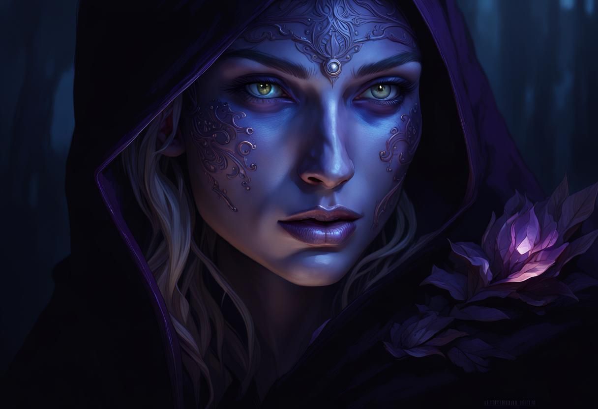 Dark Fantasy Art: Hyperdetailed, Dynamic Lighting, 8k