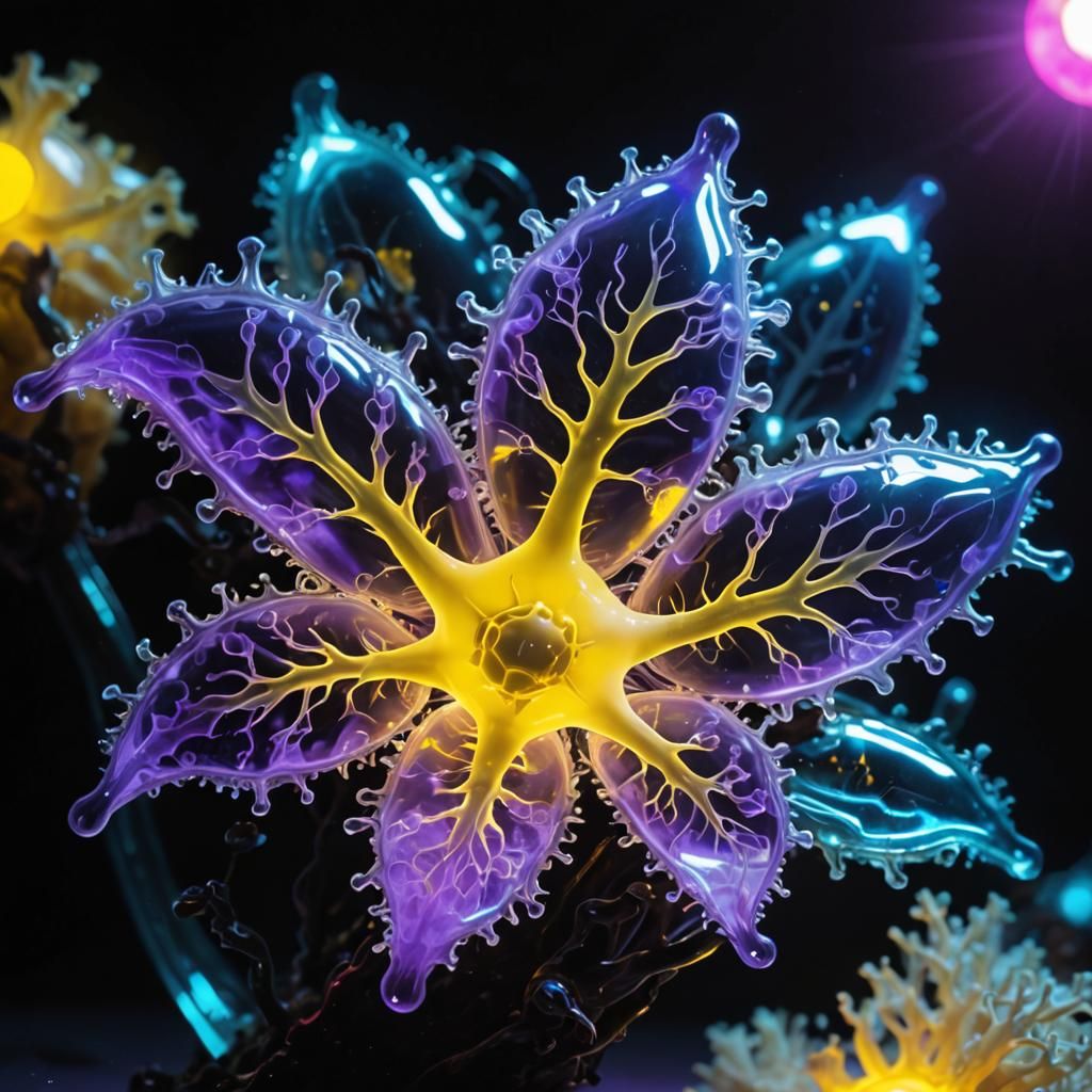 Bizarre Mythical Creature on Sunset Beach