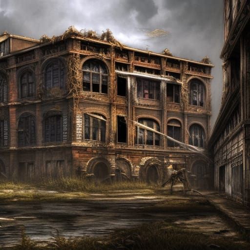 abandoned warehouses Mark Riddick