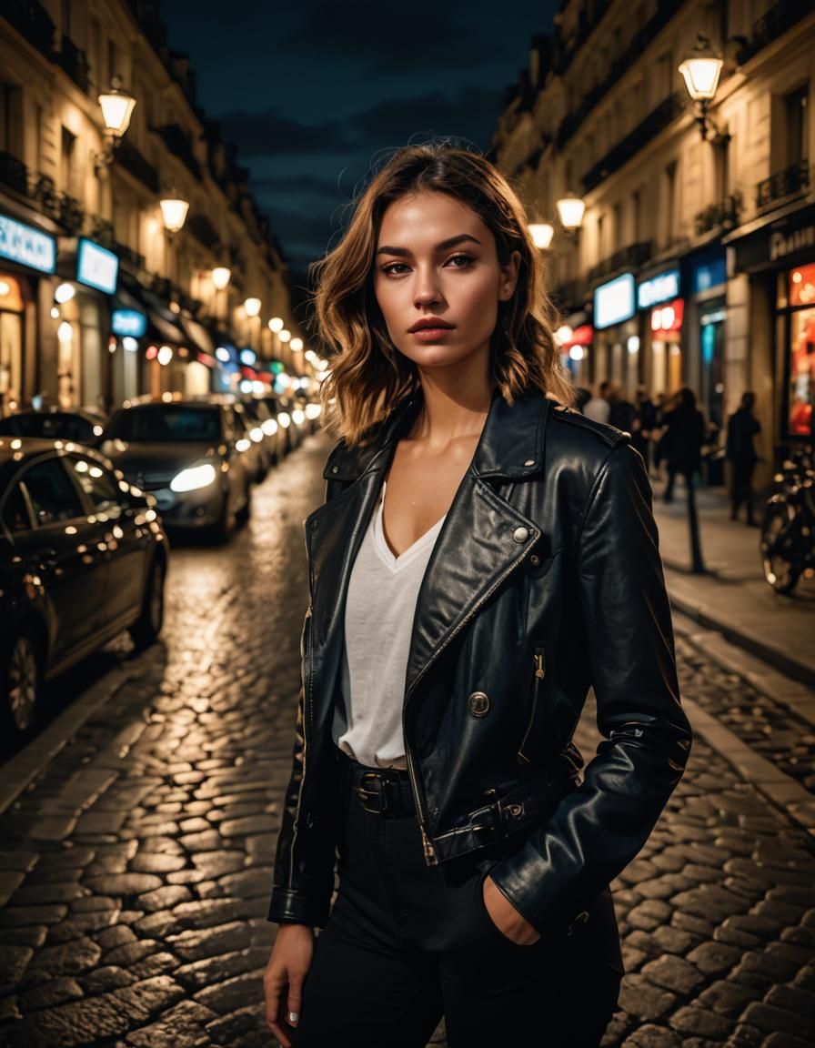 Parisian Night: A Fashion Photo