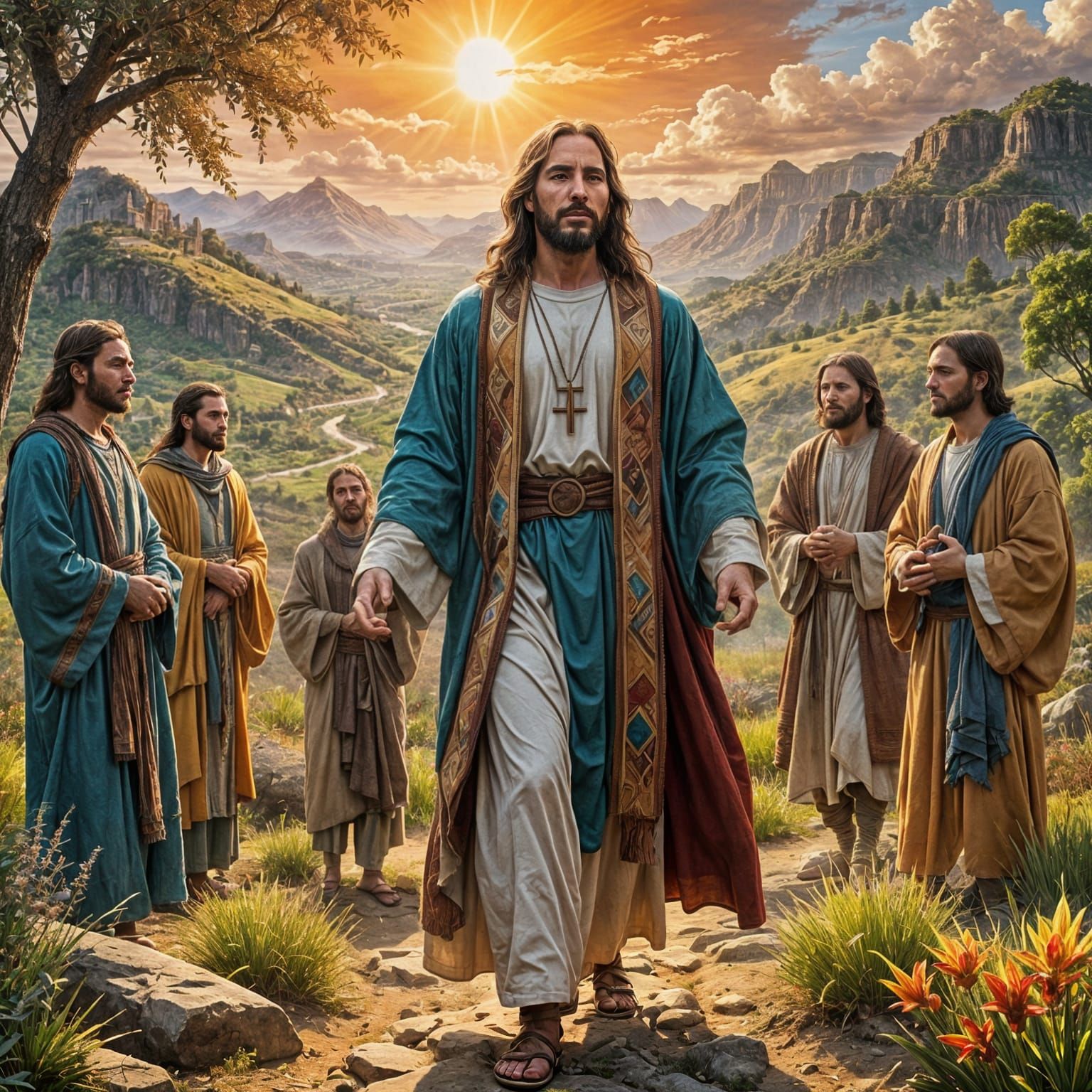 Biblical Themes: Genesis to Revelation Visualized