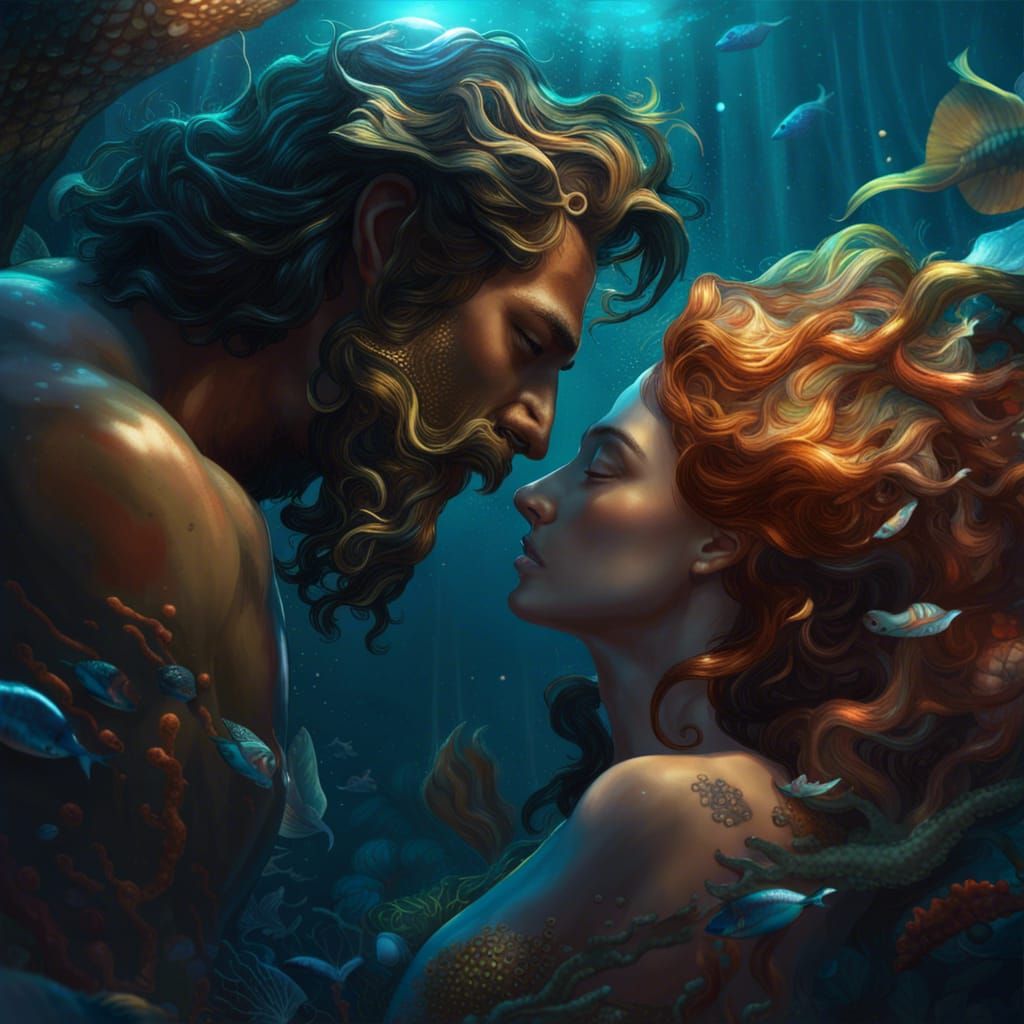 Ulysses tries to resist the charm of a mermaid