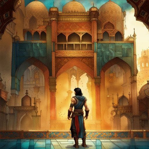 Prince of Persia AI Rendition