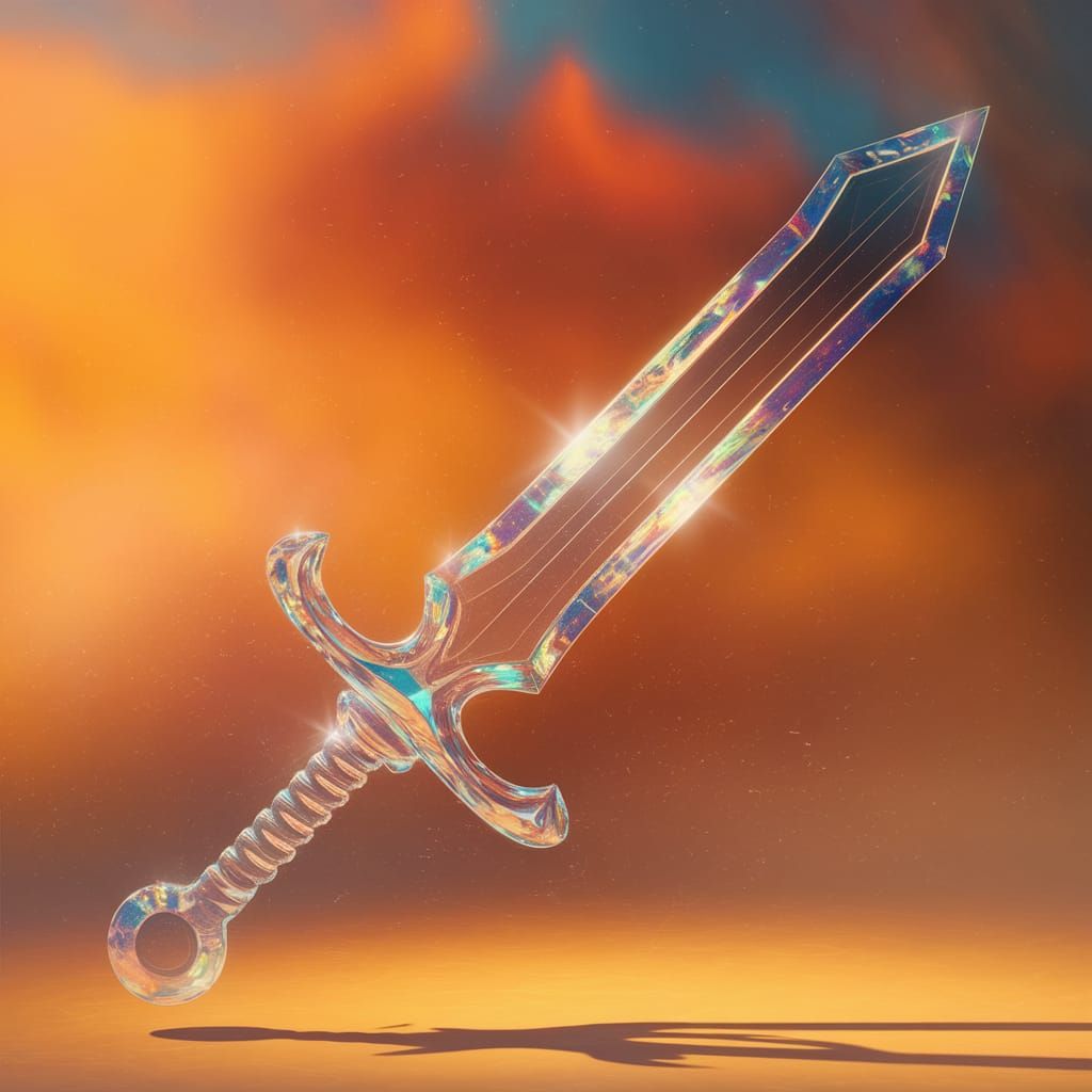 Sword of Whispering Air in Dreamlike Fantasy