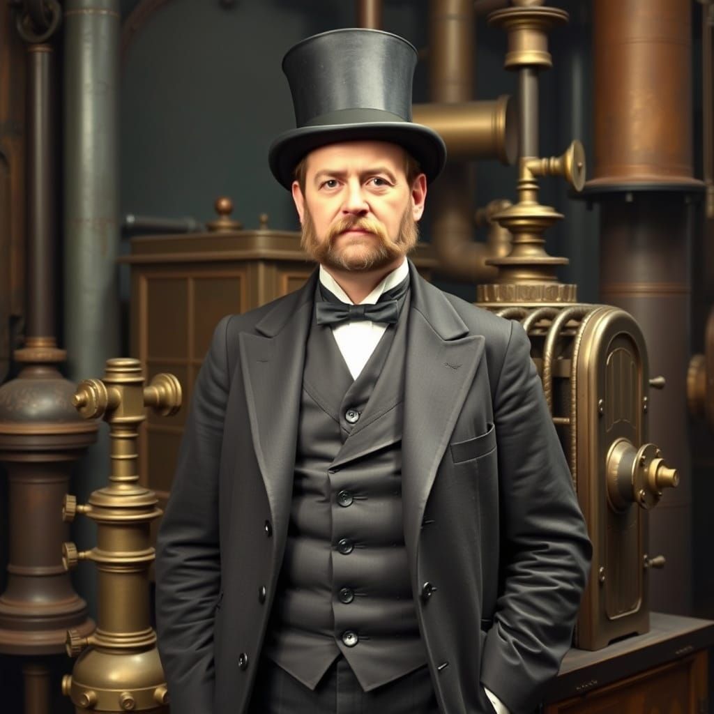 Franz San Galli in 1855 "Radiator"