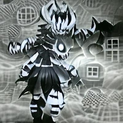 Monochrome Nightmare Second Form