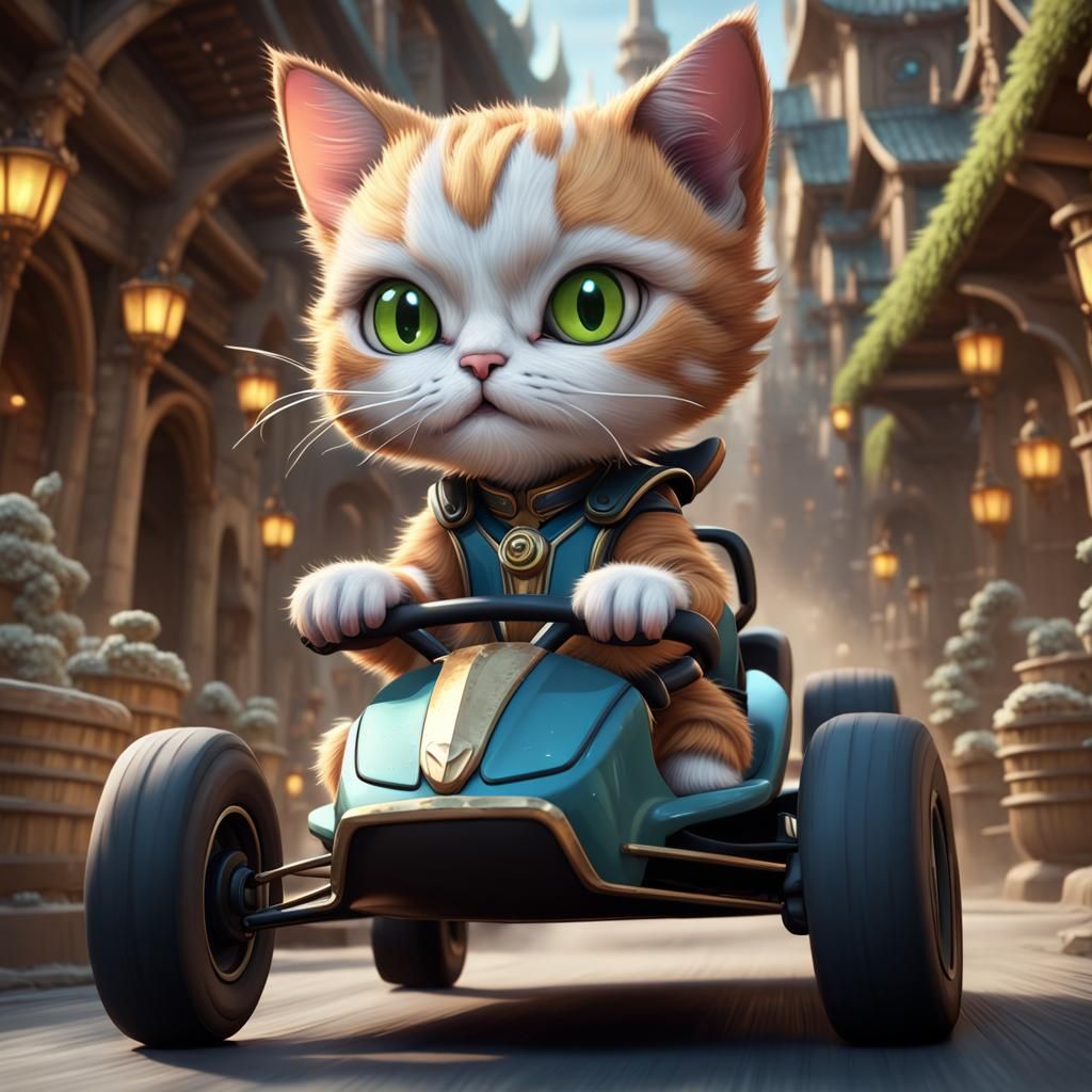 Go-Kart Cat