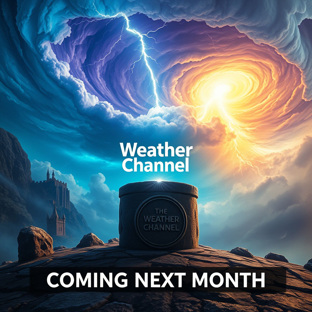 Mystical Weather Storm on a Distant Realm