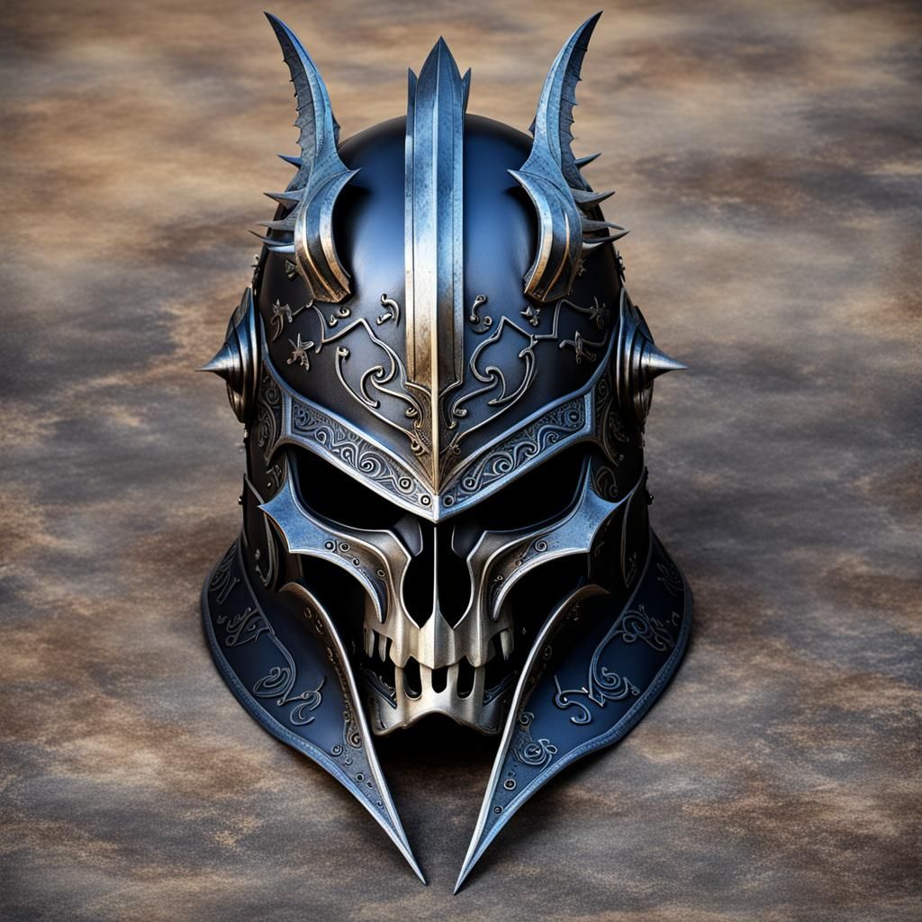 Demon helmet