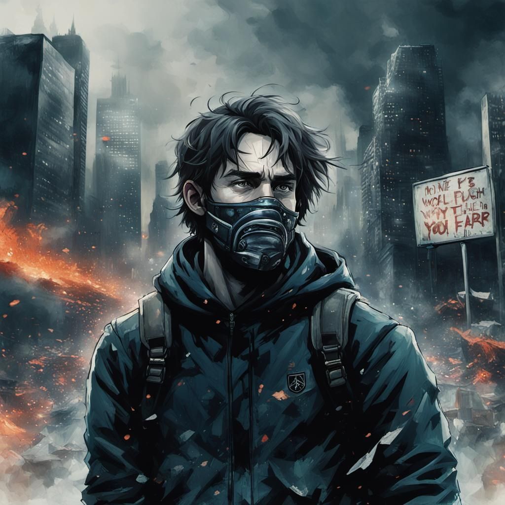 Dynamic Image Inspired by Defiant Lyrics